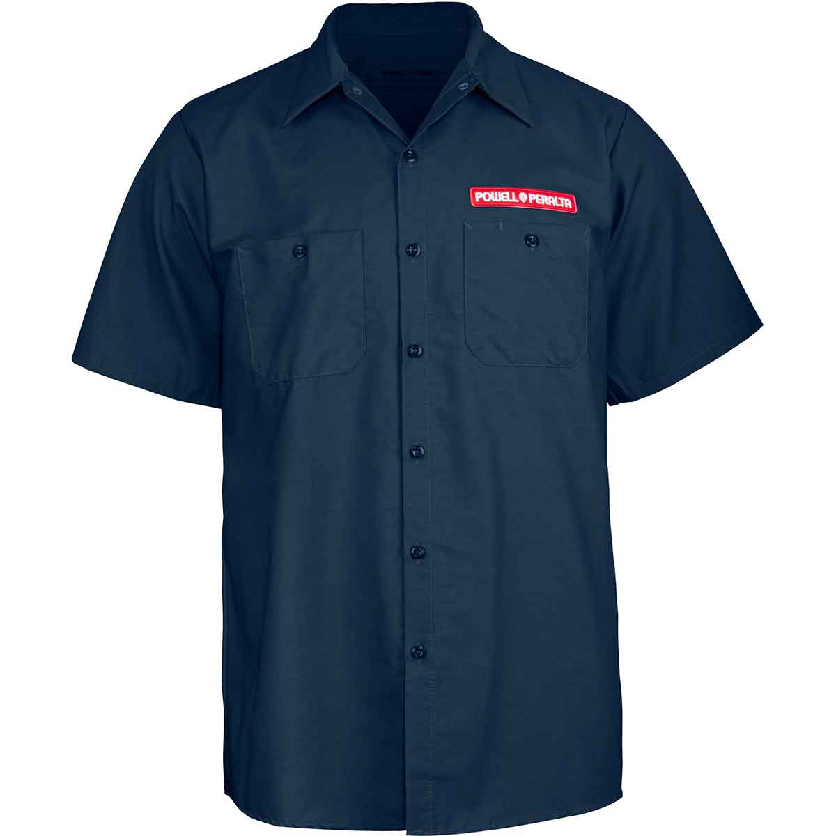 Powell Peralta Winged Ripper Work Shirt - Navy | SoCal Skateshop