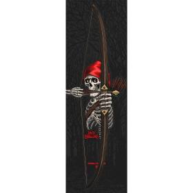 10.5x33 Powell Peralta Zach Doelling Archer Premium Printed Griptape - Black