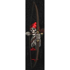9x33 Powell Peralta Zach Doelling Archer Premium Printed Griptape - Black