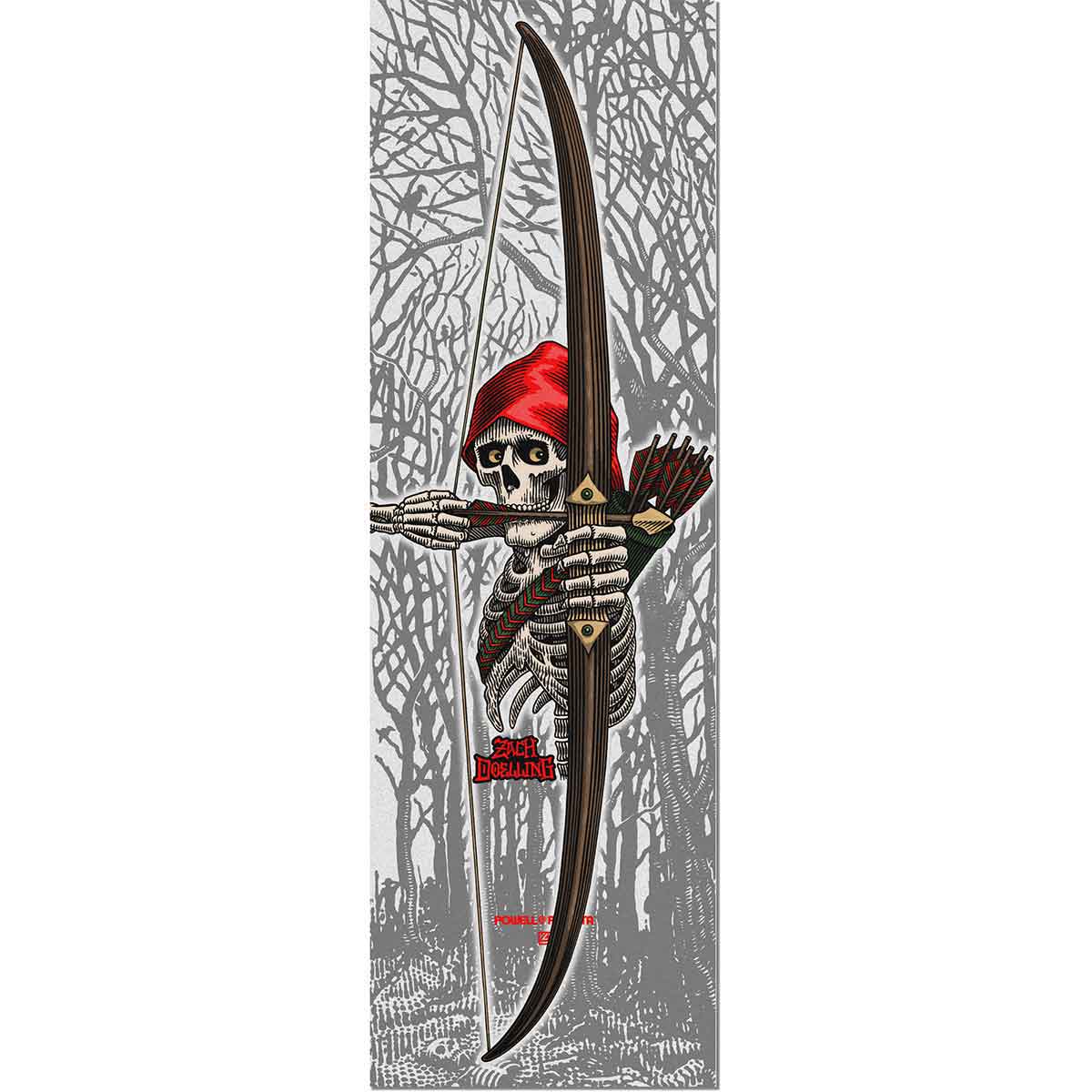 Powell Peralta Zach Doelling Archer Premium Printed Skateboard