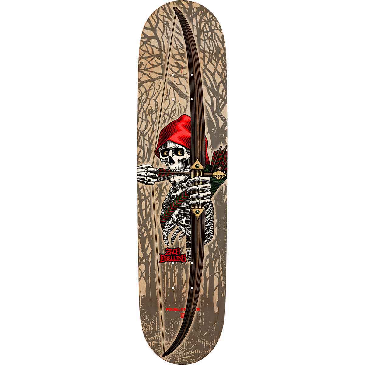 Powell Peralta Zach Doelling Archer Premium Printed Skateboard
