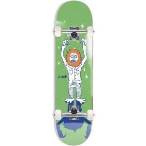 Push Frosty Sketch 1st Push Soft Top Complete Skateboard - Green 6.75x28.45