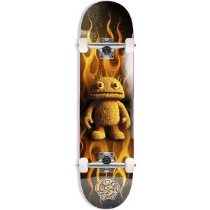 Push Mr Furry 1st Push Complete Skateboard - Orange 6.75x28.45