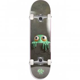 Push Peek Over 1st Push Complete Skateboard - Green 8x31.6