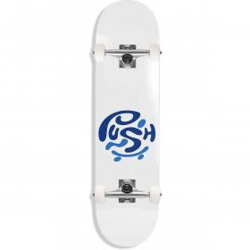 Push Whitey 1st Push Complete Skateboard - Fade Blue 8x31.6