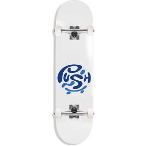 Push Whitey 1st Push Complete Skateboard - Fade Blue 8x31.6