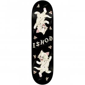 8.5x32.2 Real Ishod Wair Kitten Scratch Twintail Pro Deck - Black