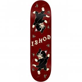 8.25x31.8 Real Ishod Wair Kitten Scratch Twintail Pro Deck - Red