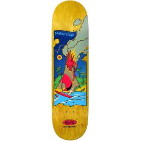 8.38x31.75 Real Mason Silva Volcano Truefit Pro Deck - Yellow Stain