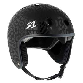 S1 Retro Lifer Helmet - Hosoi Matte Black/Black Leopard