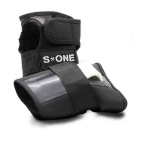 S1 Wrist Guards - Black/White Splints