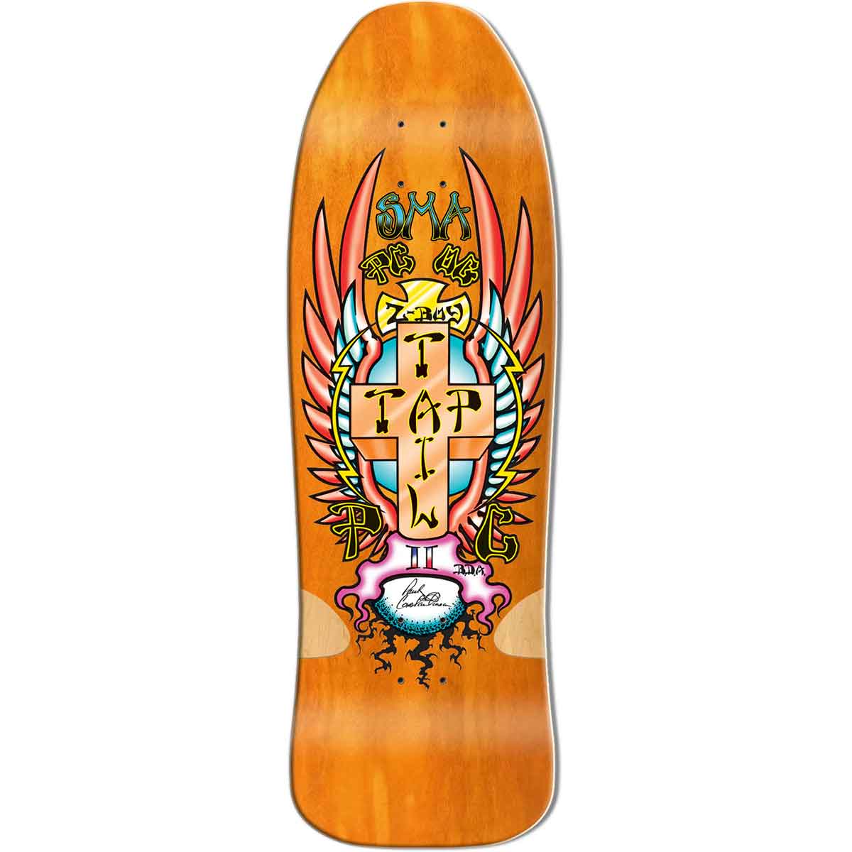 Santa Monica Airlines Paul Constanineau Re-Issue Shaped Skateboard