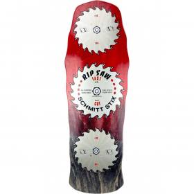 10x30 Schmitt Stix Ripsaw Limited Two-Tone Re-Issue Deck - Red/Black Stain