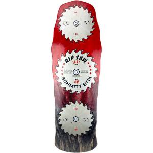 10x30 Schmitt Stix Ripsaw Limited Two-Tone Re-Issue Deck - Red/Black Stain