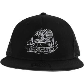 Scum Skates Sadlands Mesh Trucker Hat - Black/Black