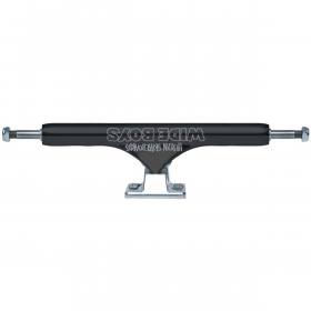 10.5" Slappy ST1 Hollow Laser Etch Wide Boys Trucks - Black/Slver