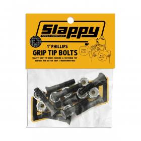 1" Phillips Slappy Trucks Grip Tips Hardware - Black