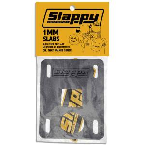 1mm Hard Slappy Trucks Slabs Risers - Black