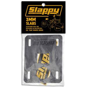 3mm Hard Slappy Trucks Slabs Risers - Black
