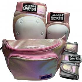 Smith Scabs Youth 3 Pack Safety Gear - Cotton Candy
