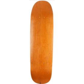 8.5x32 SoCal Blank Shovel Nose Shaped Deck - Orange Stain