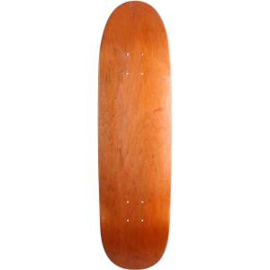 8.5x31.75 SoCal Blank Pointed Nose Shaped Deck - Orange Stain