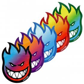 Spitfire Wheels Bighead Fade Sticker - Medium 4.5" x 6" Assorted Colors