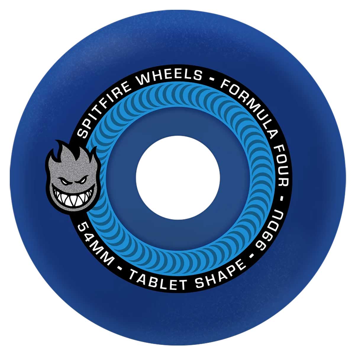 Spitfire Formula Four Tablets Skateboard Wheels - Blue 54mm 99a