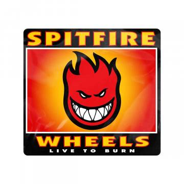 Spitfire Wheels Bighead Box Sticker - Medium | SoCal Skateshop