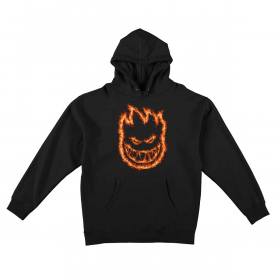 Spitfire Wheels Charred Remains Pullover Hoodie - Black