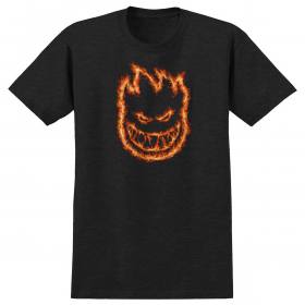Spitfire Wheels Charred Remains T-Shirt - Charcoal