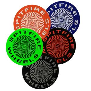 Spitfire Wheels Classic Sticker - Medium 4.5" Assorted Colors