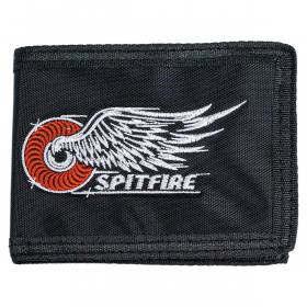 Spitfire Wheels Classic Wings Bi-Fold Wallet - Black