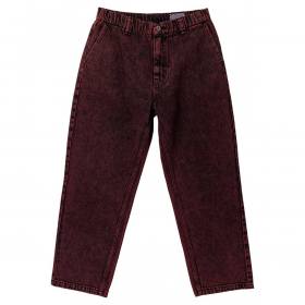 Spitfire Wheels Eternal Denim Pants - Red Over Dye