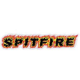 Spitfire Wheels Flames Script Sticker - 2.5"