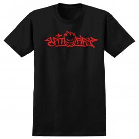 Spitfire Wheels Vinz T-Shirt - Black
