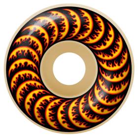 52mm 99a Spitfire X Thrasher Formula Four Classic Flame Wheels - Natural