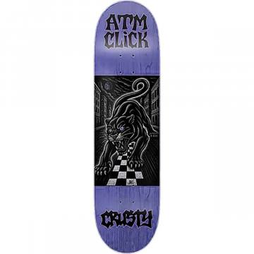 ATM Click Spider Skateboard Deck - Brown Stain 8.75x32 | SoCal