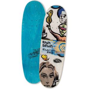 8.75x32 The Heated Raja Bell Egg Shaped Deck