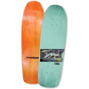 9.5x32 The Heated Wheel Foxed Shaped Deck