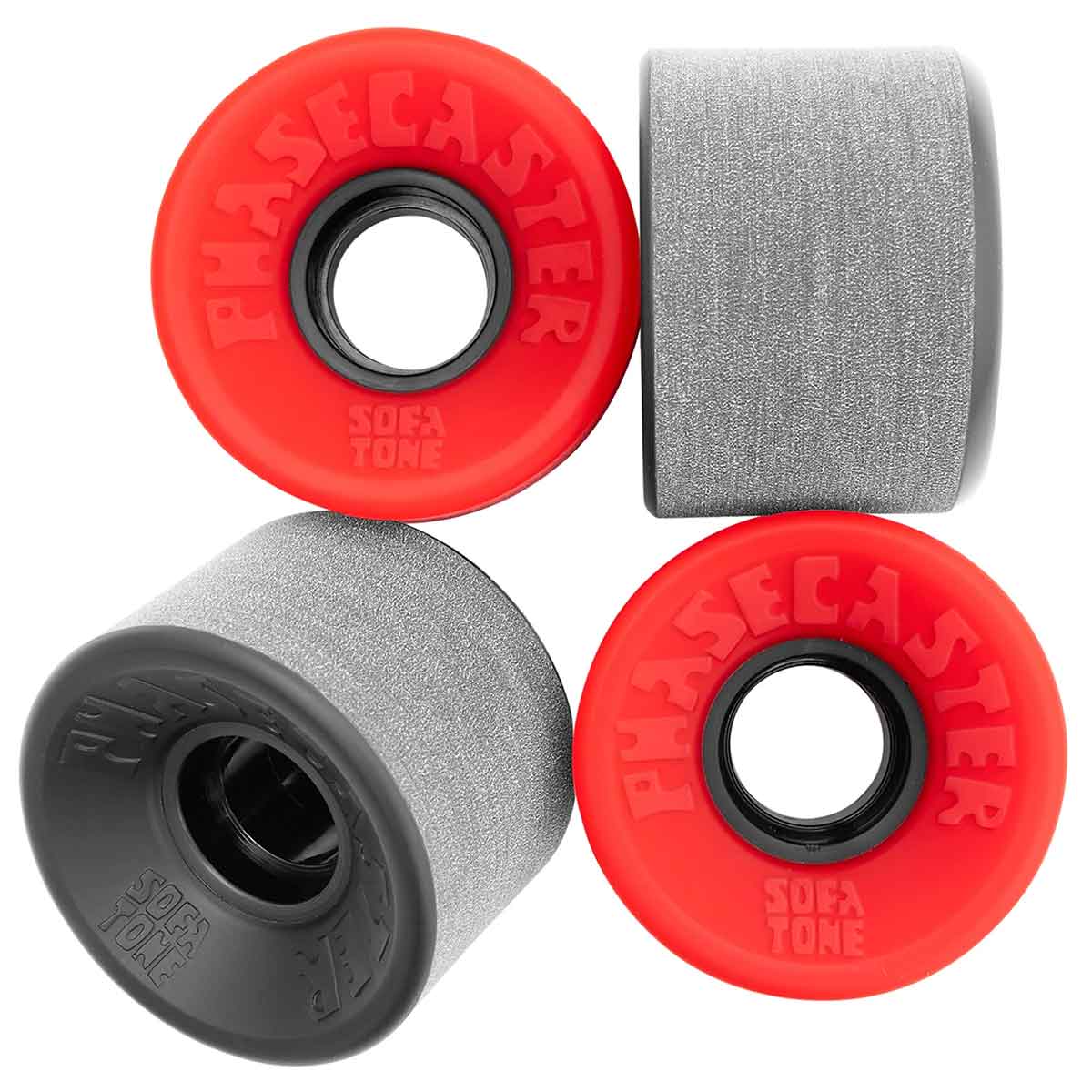 スケートボード PHASECASTER - SOFA TONE 56MM - RED The Heated Wheel Phasecaster Sofa Tone Skateboard Wheels - Mixed