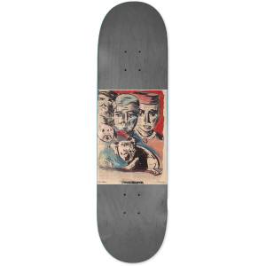 8.25x31.9 The Heated Wheel Queensland Deck - Charcoal Stain