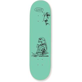 8x31.85 The Heated Wheel Rex Man Deck - Turquoise