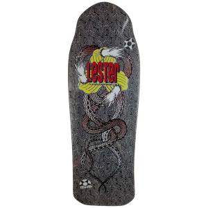 10.5x30.625 Tracker Lester Kasai Twin Dragon Re-issue Deck - Black Stain