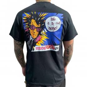 Vision Streetwear Psycho Stick T-Shirt - Black
