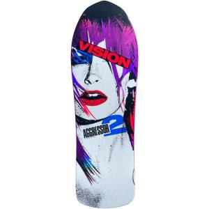 10.25x30.5 Vision Aggressor 2 LTD Re-Issue Deck - Pink Foil