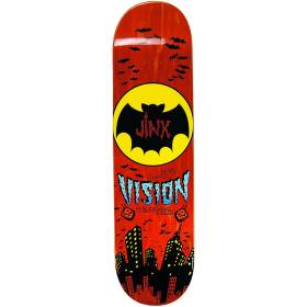 8.25x32.25 Vision Jinx Mini Pop Deck - Red Stain
