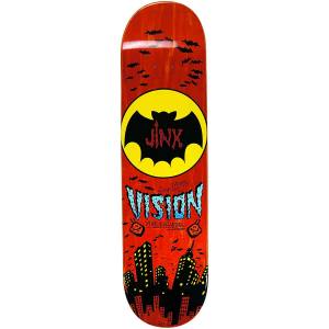 8.25x32.25 Vision Jinx Mini Pop Deck - Red Stain