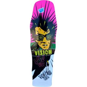 10x36 Vision Old School Psycho Stick Longboard Deck - White