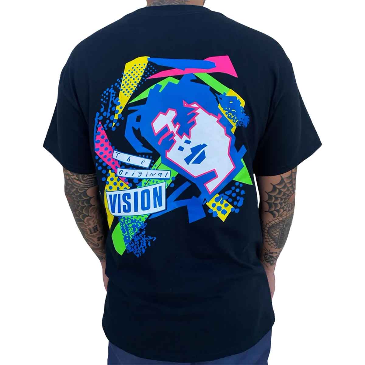 PARTY VISION vintage tee shirt ボカシ モーション Vision Streetwear Original MG T-Shirt - Black | SoCal Skateshop